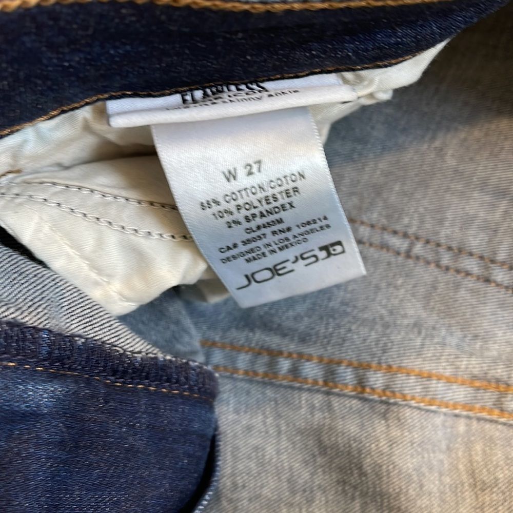 JOE’s FLAWLESS THE ICON mid-rise skinny ankle jeans - Picture 4 of 6